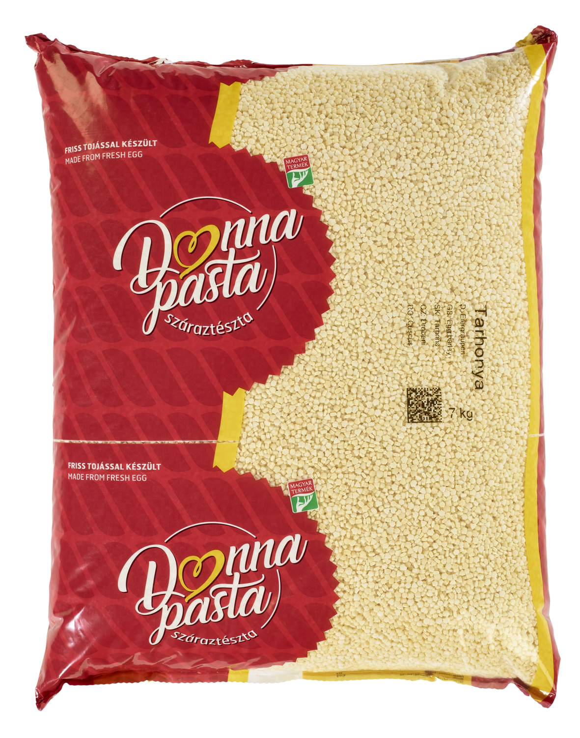 Donna Pasta 1 tojásos Tarhonya 7kg